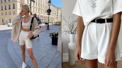 Женские шорты актуальные летом 2024 года