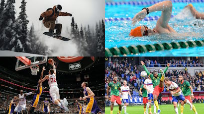 Самые популярные виды спорта на 2024 год